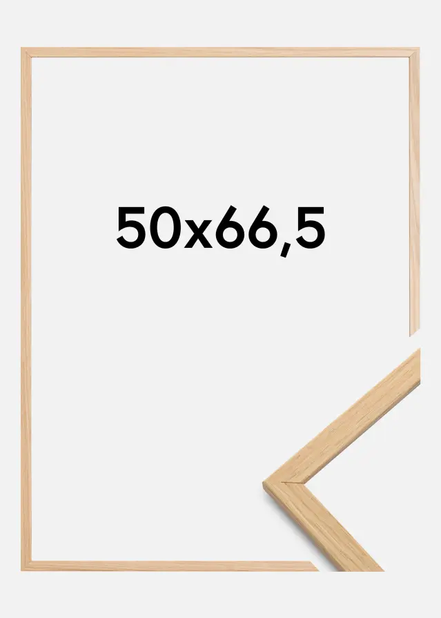 Ramme Edsbyn Akrylglas Eg 50x66,5 cm