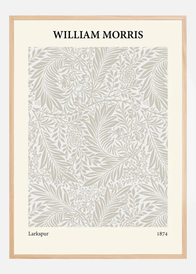 William Morris - Larkspur 2 Plakat