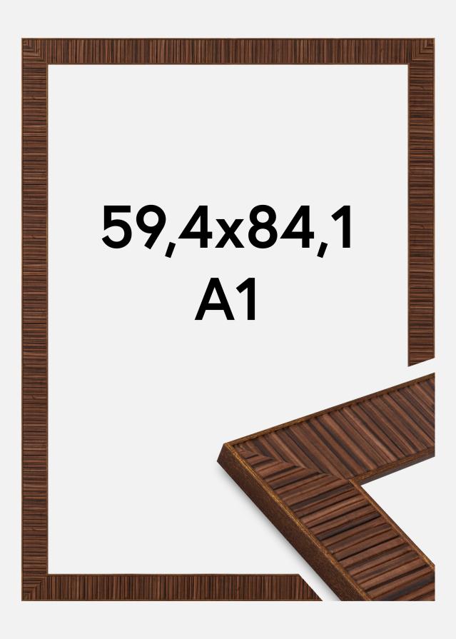 Ramme Agust Akrylglas Rosewood 59,4x84 cm (A1)
