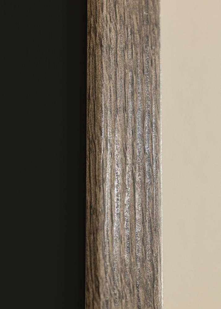 Ramme Fiorito Valnød 30x40 cm - Passepartout Sort 21x30 cm