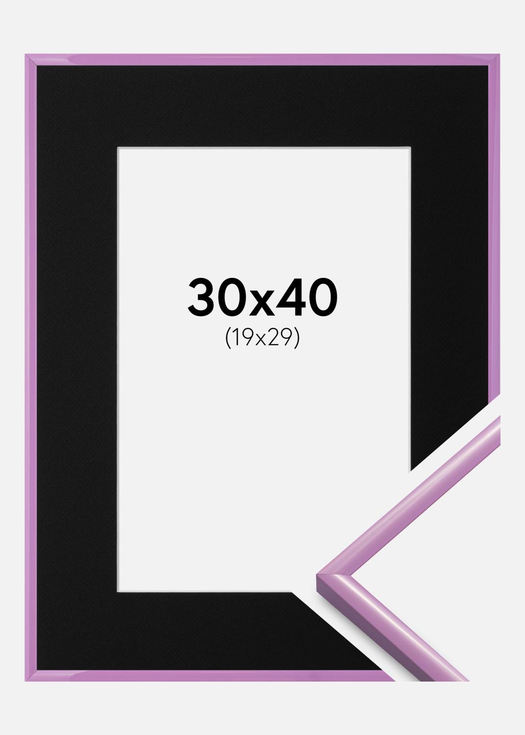 Product Image for Ramme New Lifestyle Lys Lilla 30x40 cm - Passepartout Sort 20x30 cm