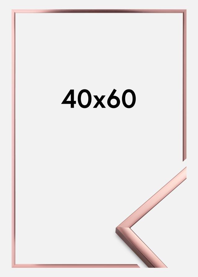 Ramme Poster Frame Aluminum Rosaguld 40x60 cm