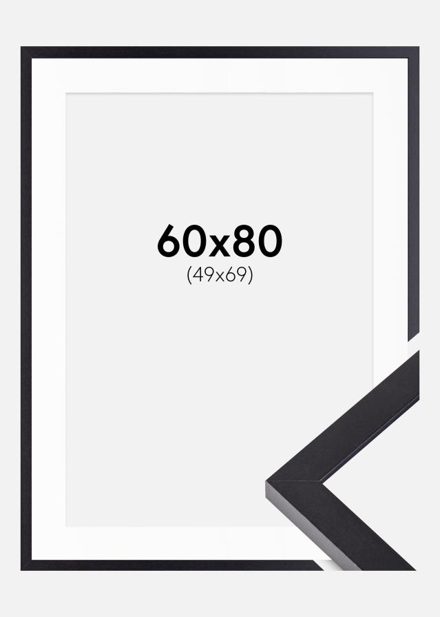 Ramme Selection Sort 60x80 cm - Passepartout Hvid 50x70 cm