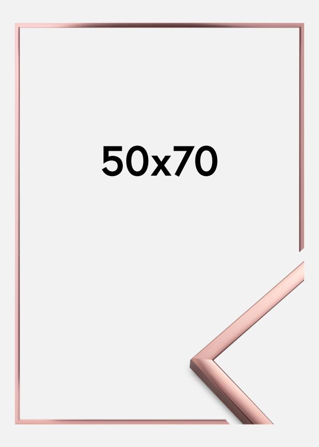 Ramme Poster Frame Aluminum Rosaguld 50x70 cm