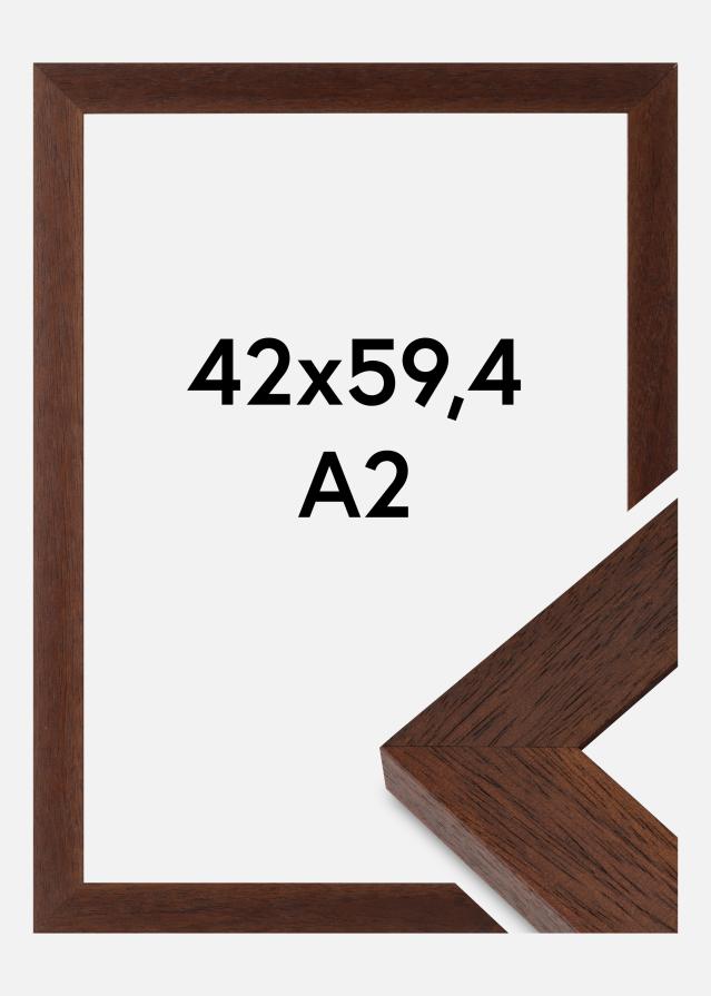 Ramme Juno Akrylglas Teak 42x59,4 cm (A2)