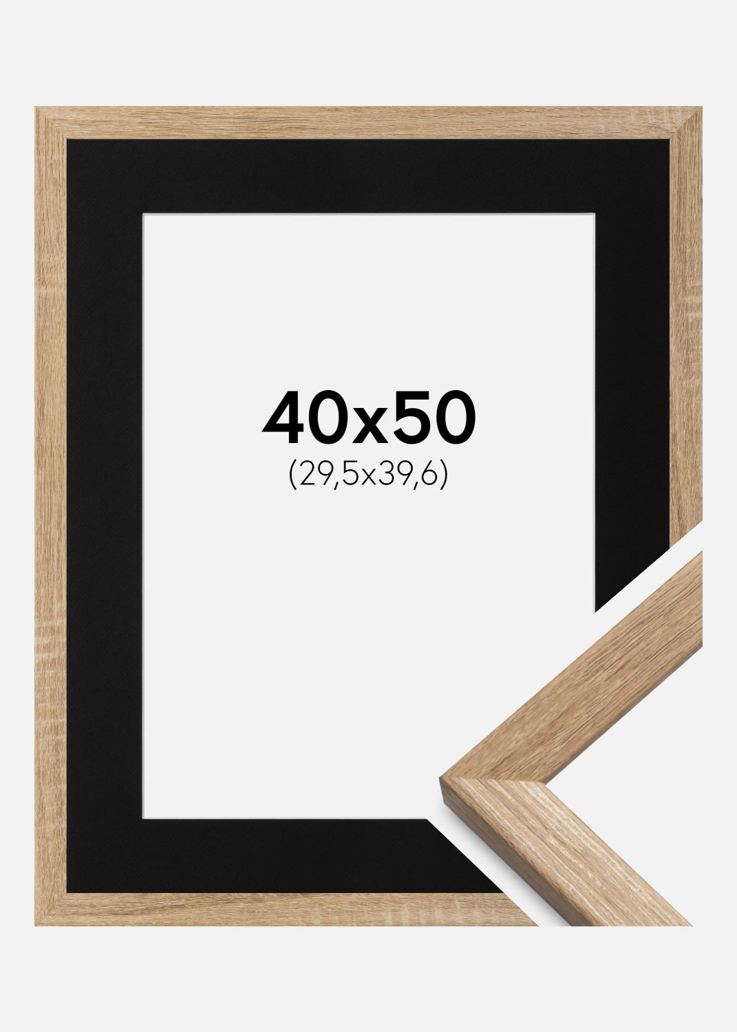 Product Image for Ramme Fiorito Lys Eg 40x50 cm - Passepartout Sort 12x16 inches