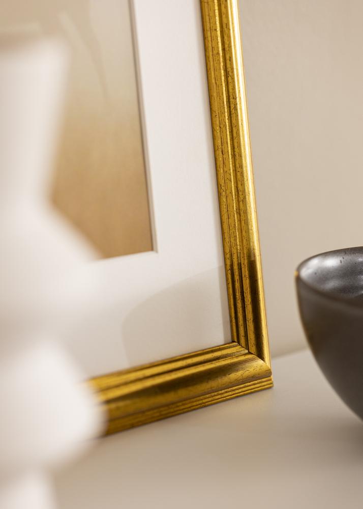 Ramme Västkusten Akrylglas Guld 45x60 cm