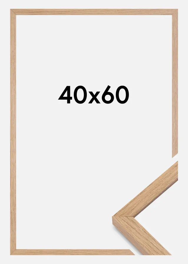 Ramme Montgomery Mat antirefleksglas Eg 40x60 cm