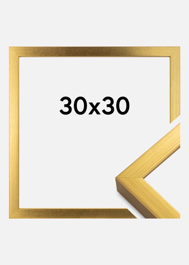 Ramme Falun Akrylglas Guld 30x30 cm