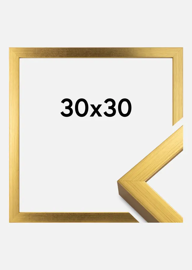 Ramme Falun Akrylglas Guld 30x30 cm