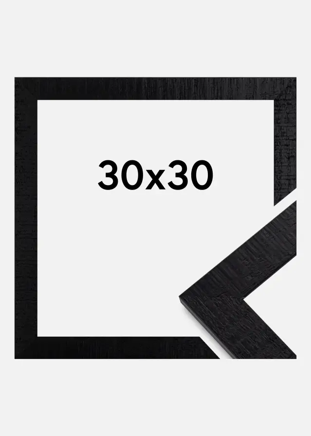 Ramme Home Sort 30x30 cm