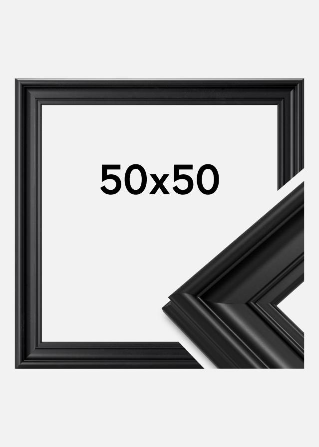 Ramme Mora Premium Akrylglas Sort 50x50 cm