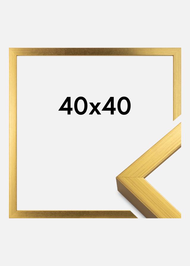 Ramme Falun Akrylglas Guld 40x40 cm