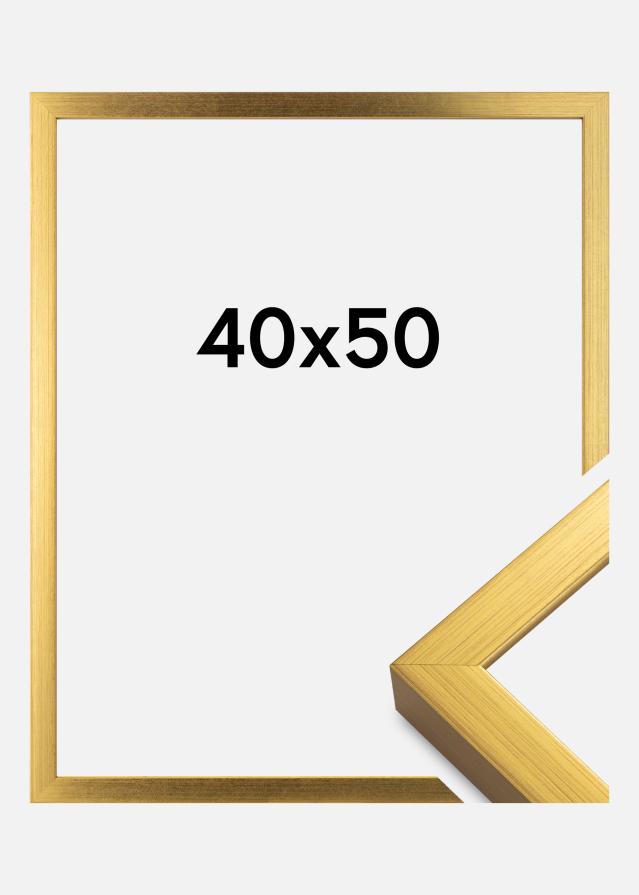 Ramme Falun Akrylglas Guld 40x50 cm