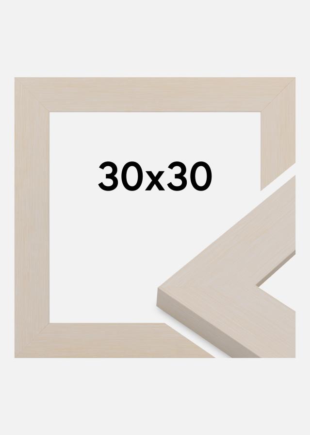 Ramme Pembrokeshire Akrylglas Hvid 30x30 cm