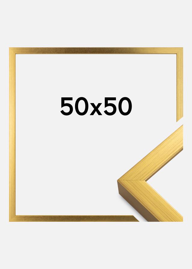 Ramme Falun Akrylglas Guld 50x50 cm