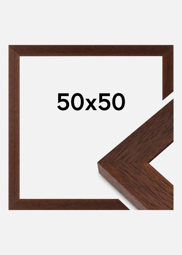 Ramme Juno Akrylglas Teak 50x50 cm