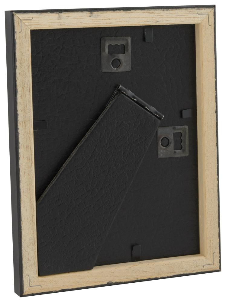 Ramme Slim Mat antirefleksglas Sort 10x13 cm