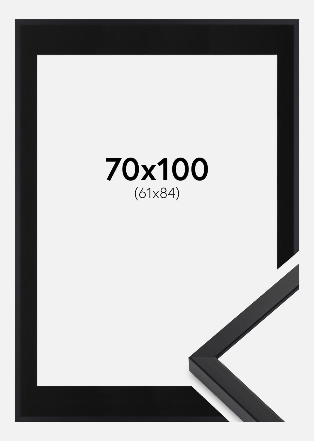 Product Image for Ramme E-Line Wide Sort 70x100 cm - Passepartout Sort 62x85 cm