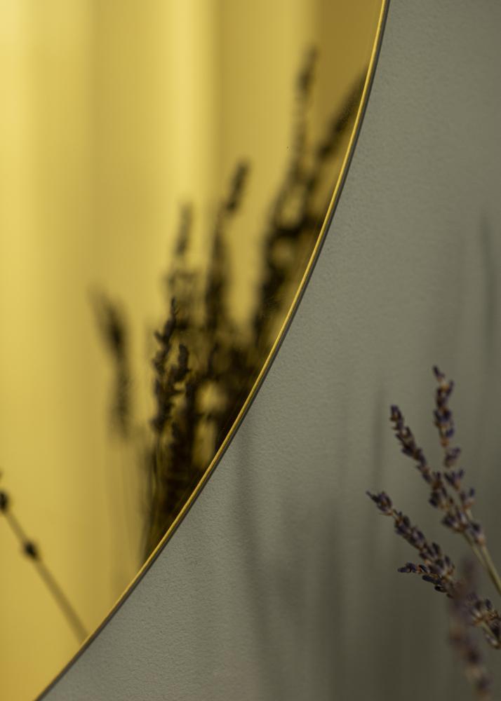 Spejl Rich Yellow 70 cm Ø