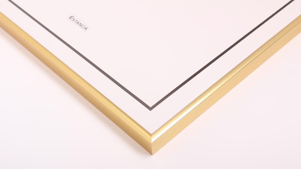 Ramme Visby Akrylglas Guld 21x29,7 cm (A4)