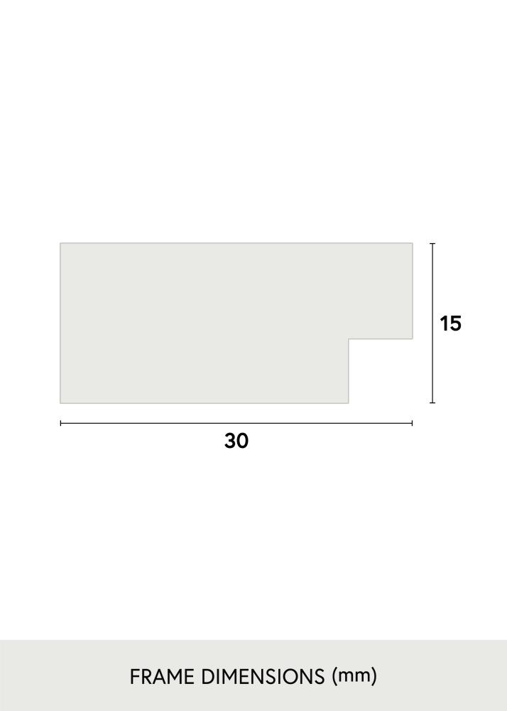 Ramme Broadway Guld 13x18 cm