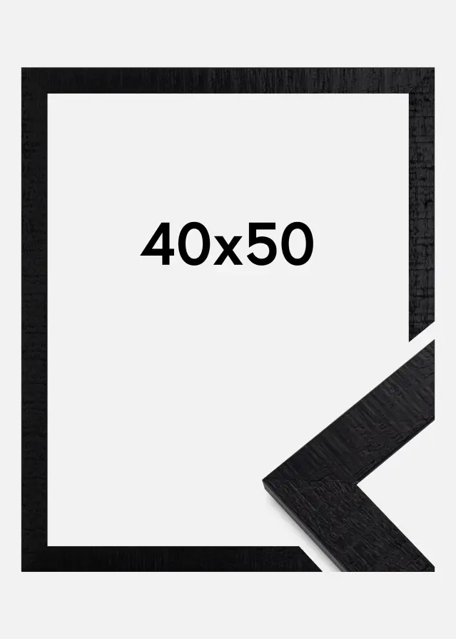 Ramme Home Sort 40x50 cm