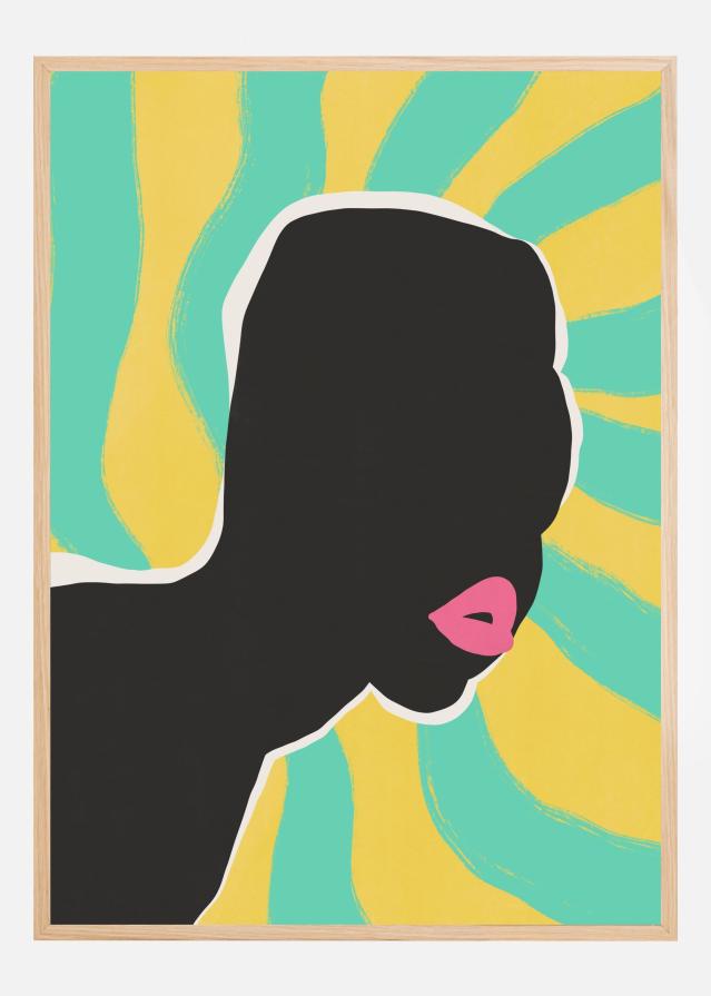 Anonymous Portrait In Summer Plakat