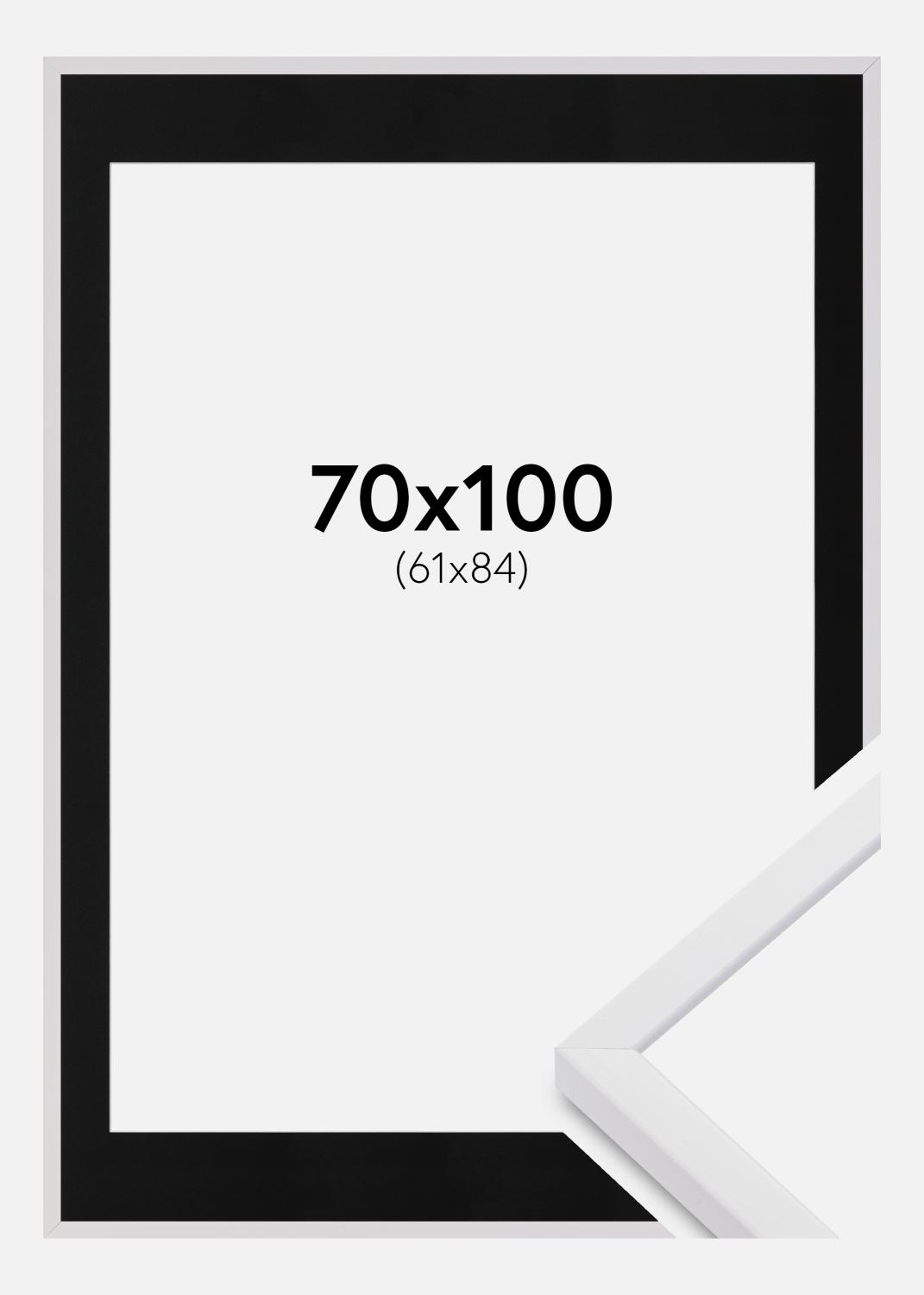 Product Image for Ramme E-Line Wide Hvid 70x100 cm - Passepartout Sort 62x85 cm