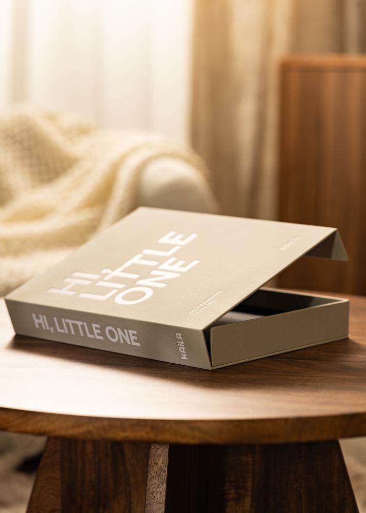 KAILA HI LITTLE ONE Grey - Coffee Table Photo Album (60 Sorte Sidere)