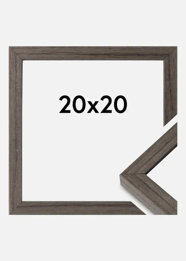 Ramme Hermes Akrylglas Grey Oak 20x20 cm