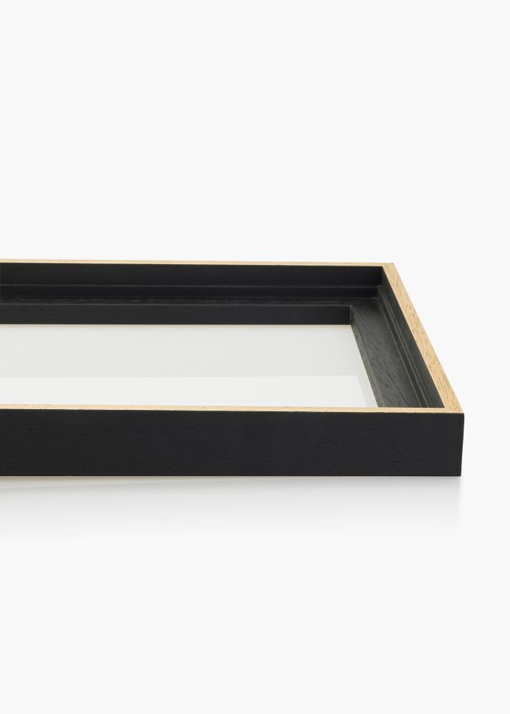 Svæveramme Madison Sort Guld 24x30 cm