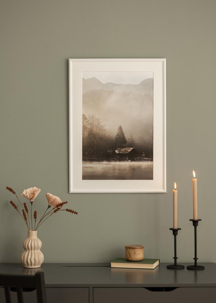 Ramme Line Hvid 50x70 cm