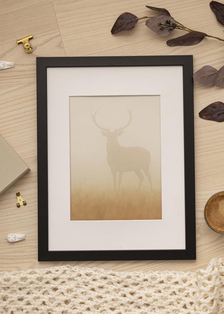 Ramme Black Wood Premium Antirefleks 59,4x84 cm (A1)