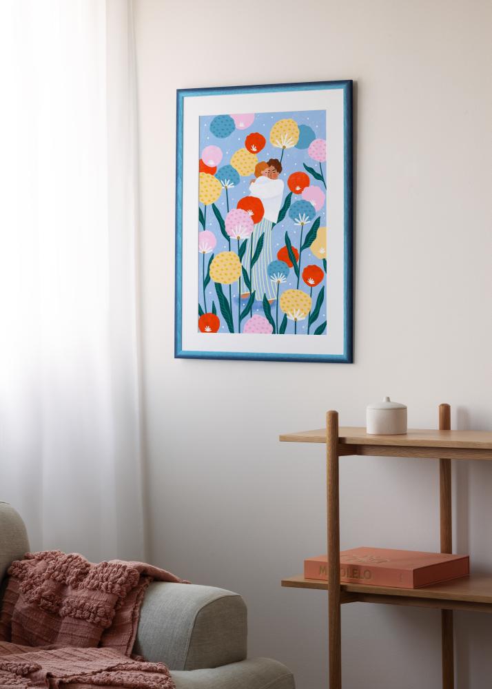 Ramme Cornwall Akrylglas Mørkeblå 50x70 cm