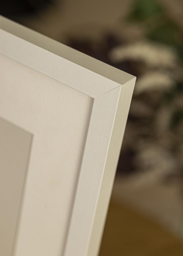 Ramme Selection Hvid 40x50 cm - Passepartout Hvid 28x35 cm