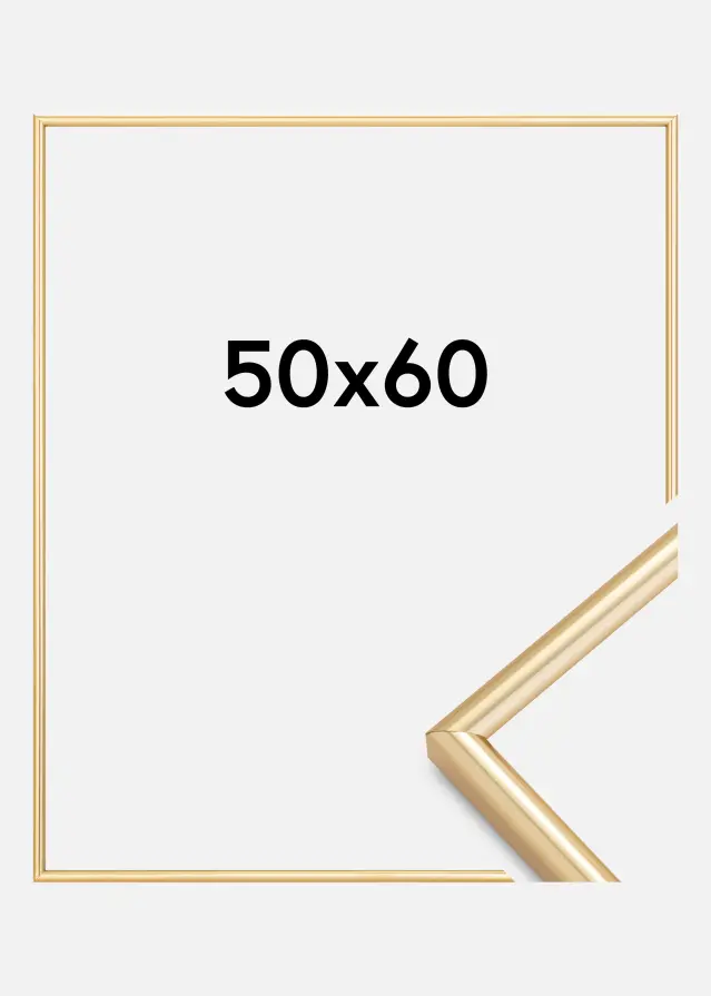 Ramme Galeria Guld 50x60 cm