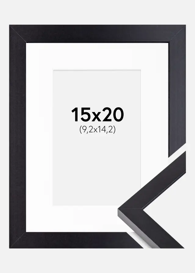 Ramme Selection Sort 15x20 cm - Passepartout Hvid 4x6 inches