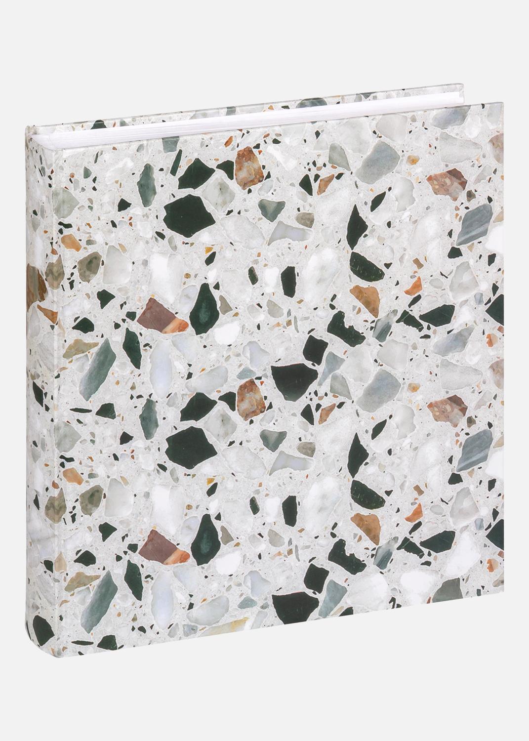 Product Image for Terrazzo stone Album Sort - 28x29 cm (60 Hvide sider / 30 ark)