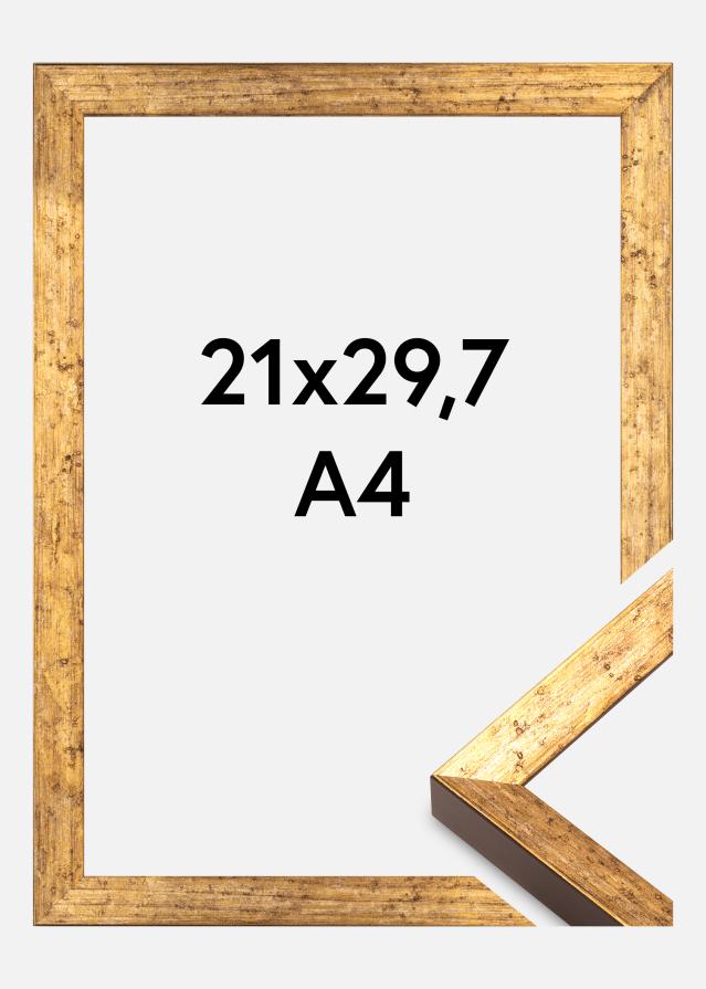 Ramme Dune Akrylglas Guld 21x29,7 cm (A4)