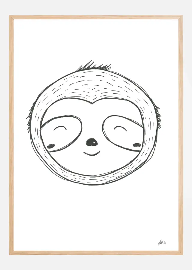 Sloth Plakat