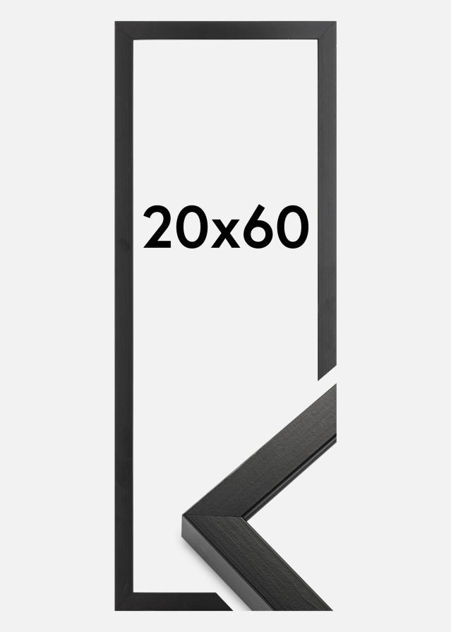 Ramme Amanda Box Sort 20x60 cm