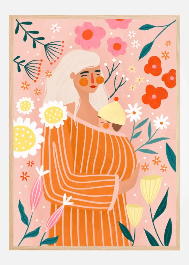 Spring Mum Plakat