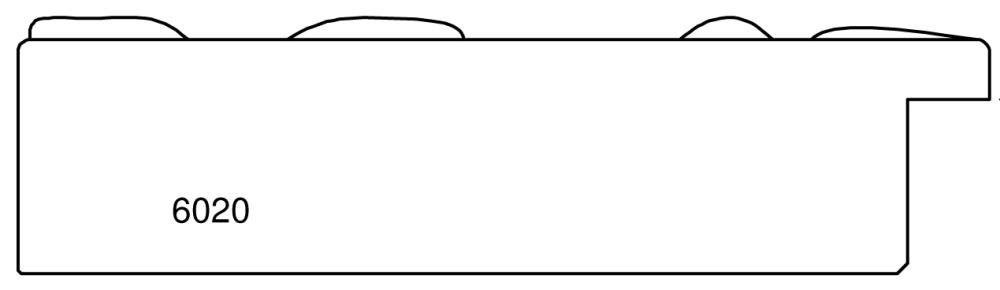 Spejl Varenna Design Brun