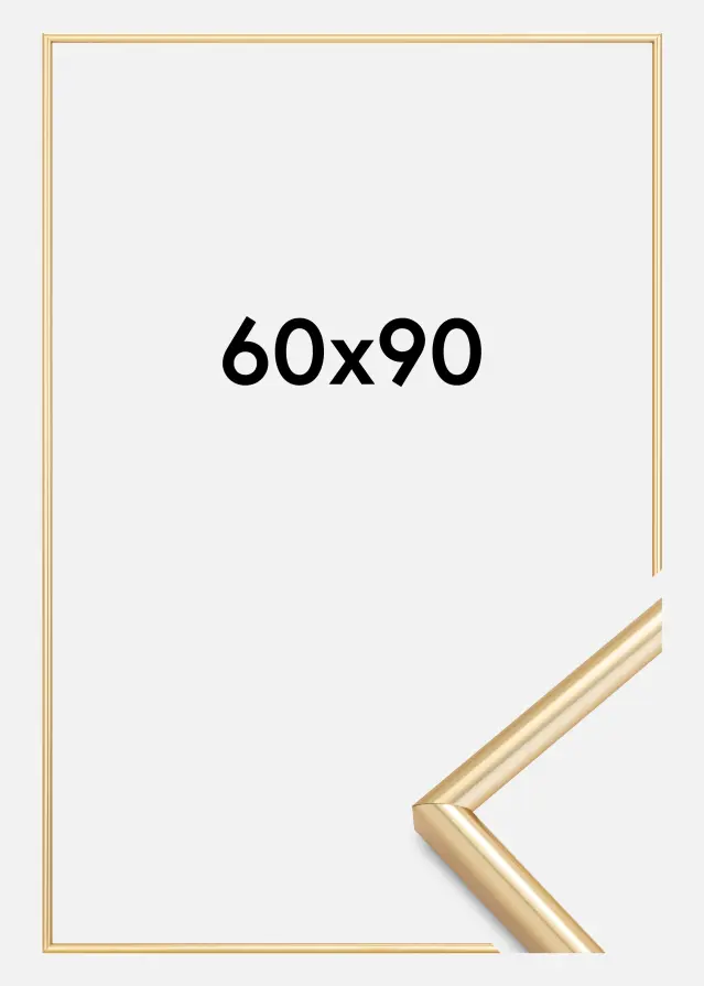 Ramme Galeria Guld 60x90 cm