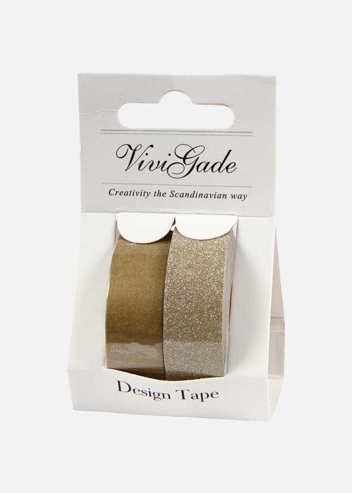 Washitape Guld - 15 mm