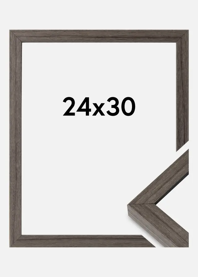 Ramme Hermes Akrylglas Grey Oak 24x30 cm