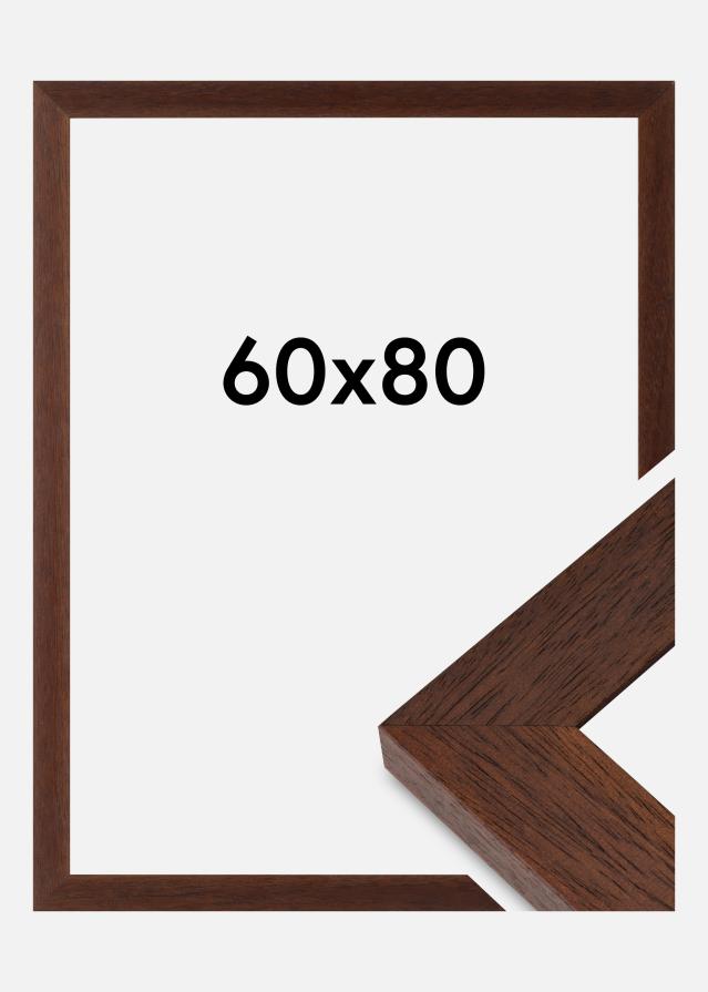 Ramme Juno Akrylglas Teak 60x80 cm