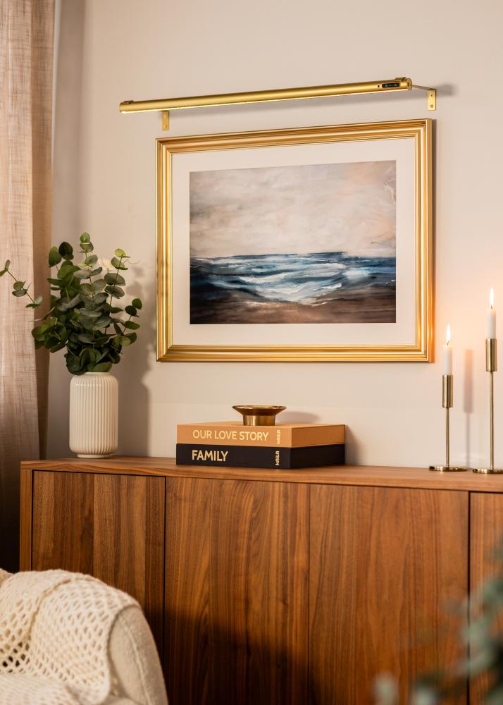 KAILA Brilliance Batteridrevet Maleribelysning 80 cm - Guld