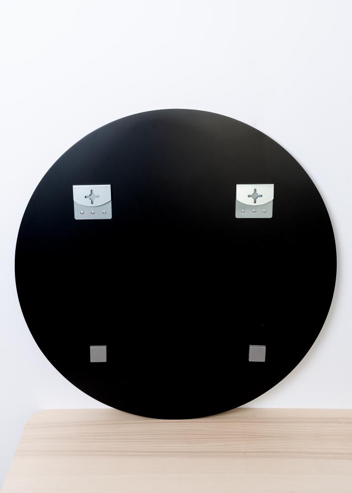 Spejl Premium Cold Grey 80 cm Ø